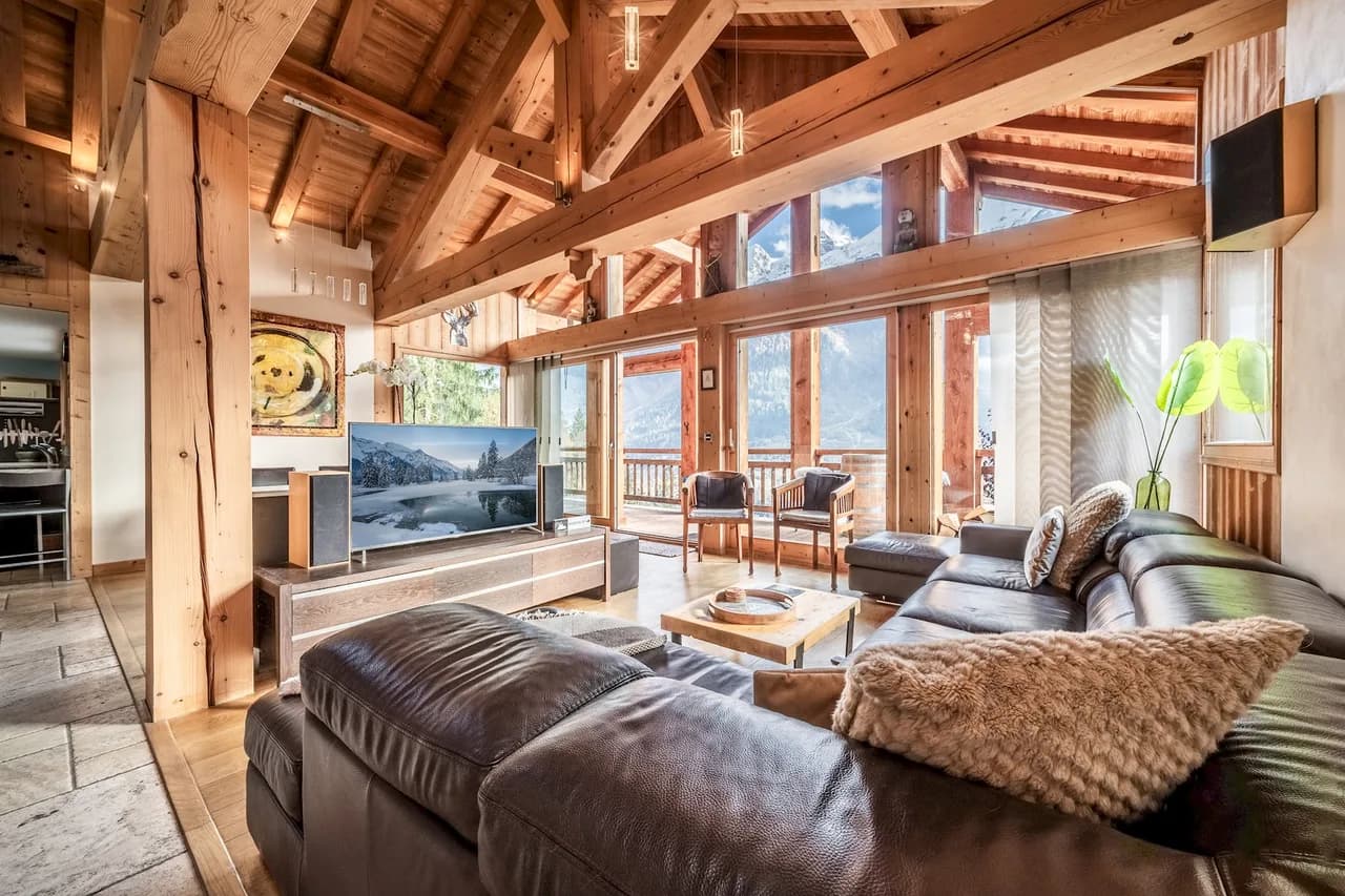 Garden Terrace Chalet in Les Houches