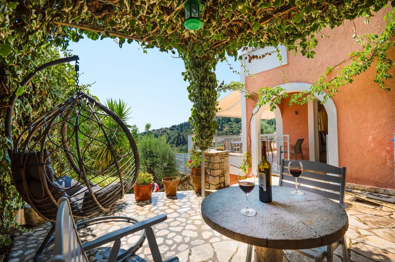 Mountain View Three Bedroom Villa in Corfu photo 3