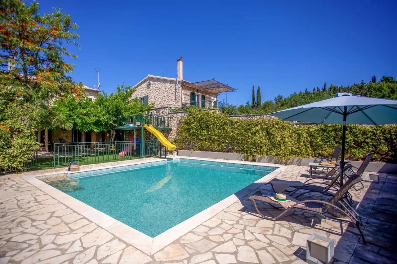 Mountain View Villa in Corfu