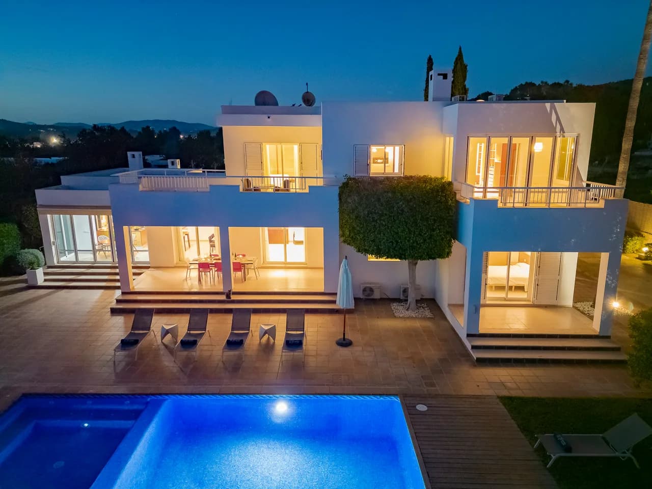 Balcony Four Bedroom Villa in Can Ramon, Ibiza photo 5