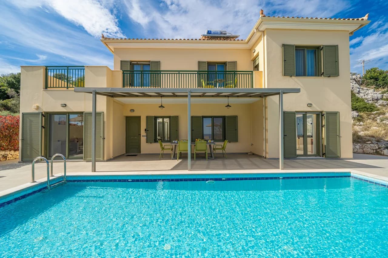Secluded Three-Bedroom Villa in Kefallonia