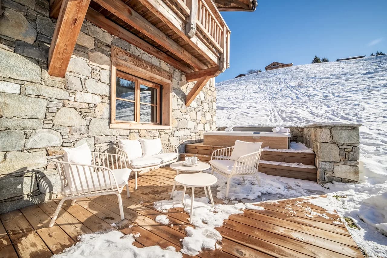 Jacuzzi Terrace Villa in Les Gets photo 2