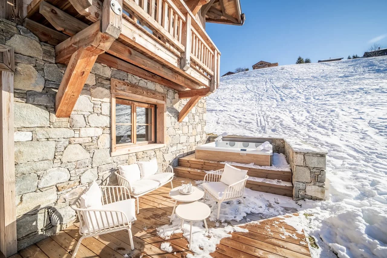 Jacuzzi Terrace Villa in Les Gets photo 3