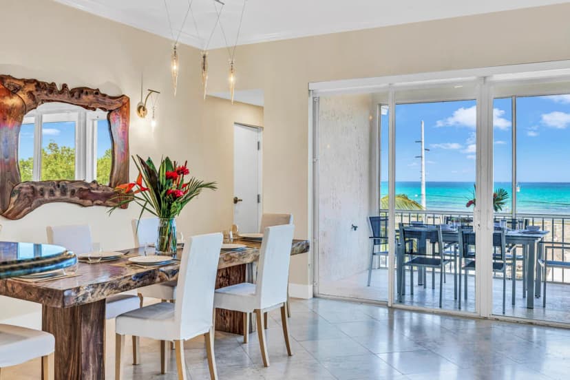 Ocean View Penthouse | Retreat amenities: tennis court, heated Pool | Vista Key Two