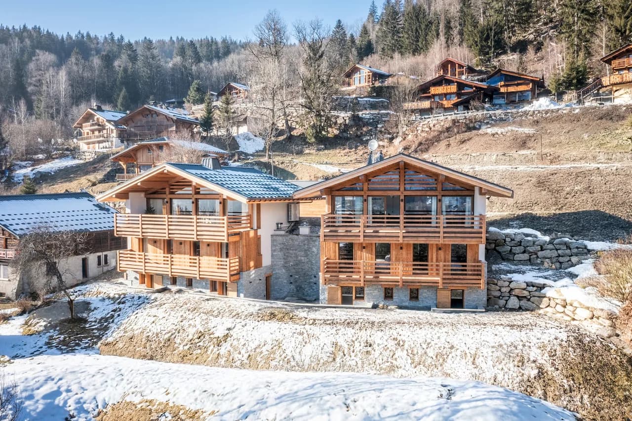 Wood-Burning Fireplace Chalet in Les Houches photo 2