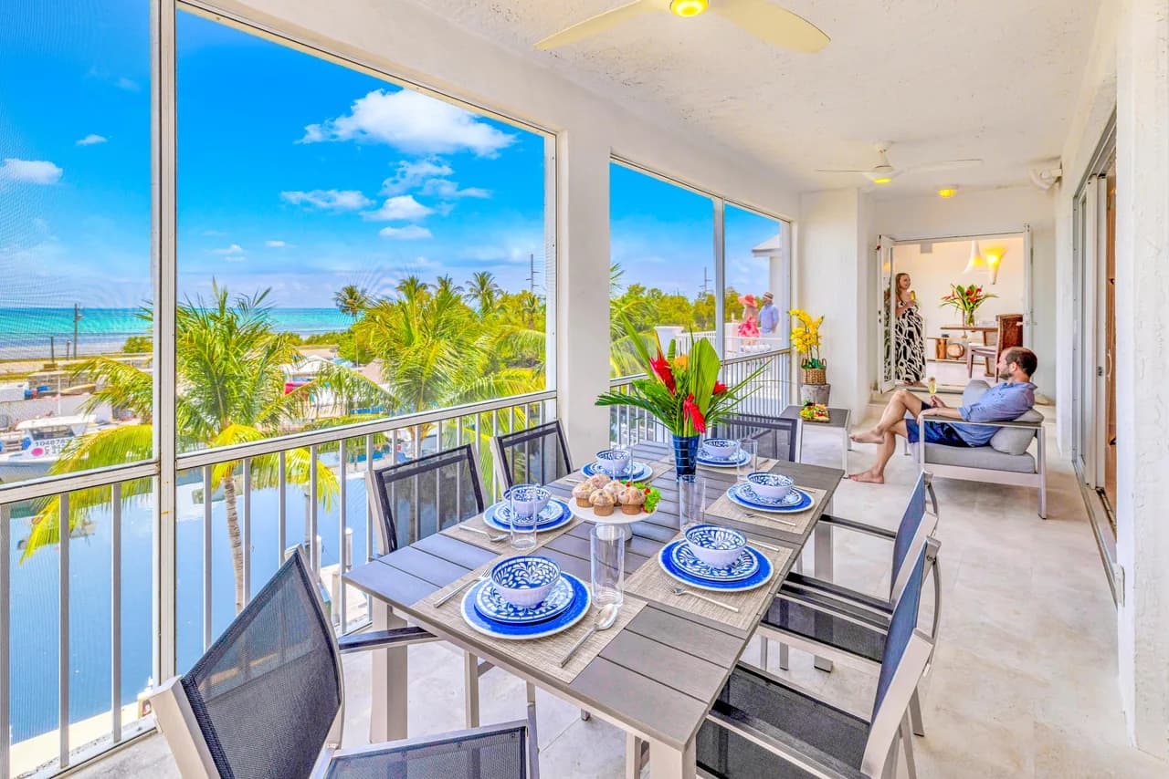 Ocean View Duplex Penthouses in Islamorada Florida