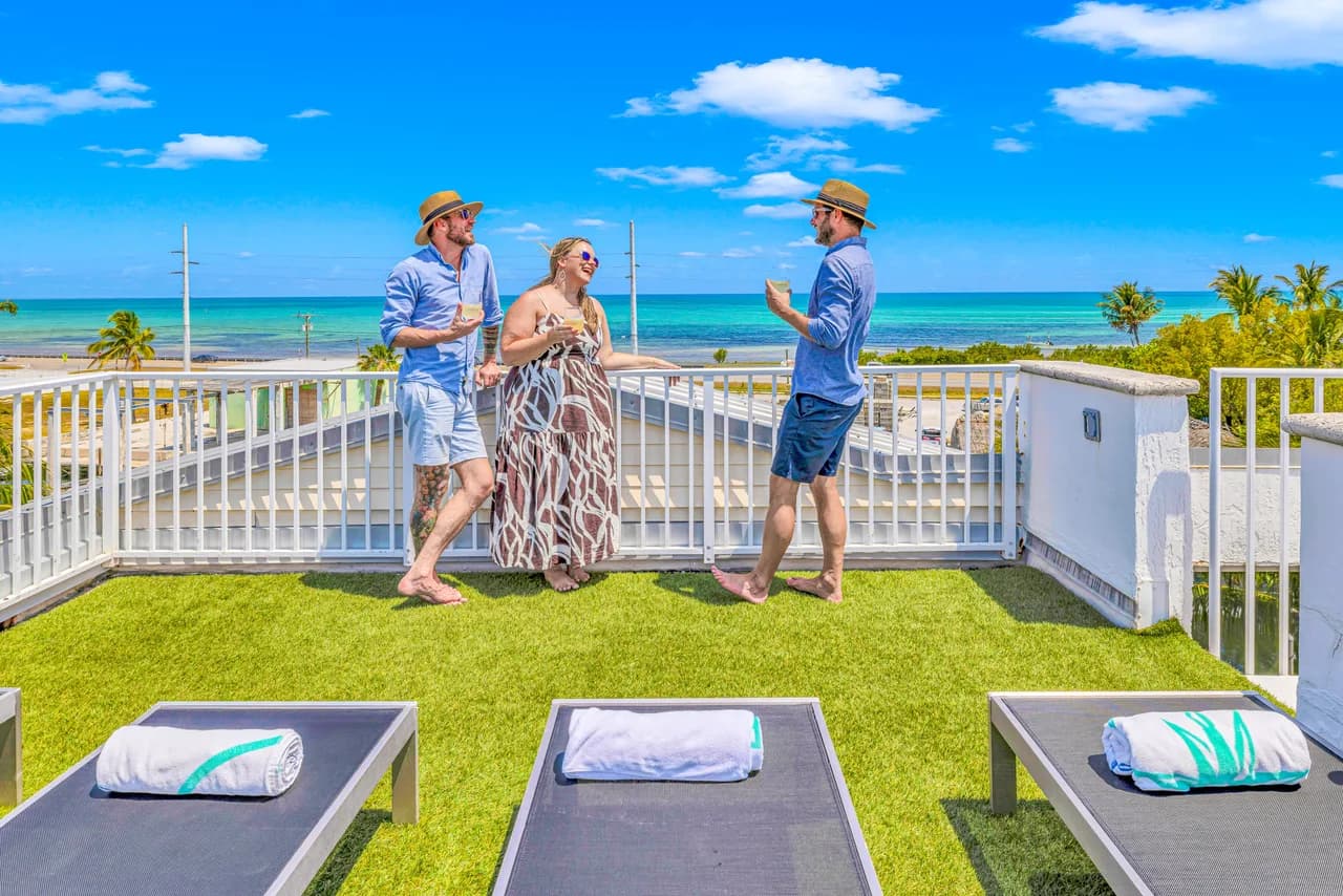 Ocean View Duplex Penthouses in Islamorada Florida photo 4