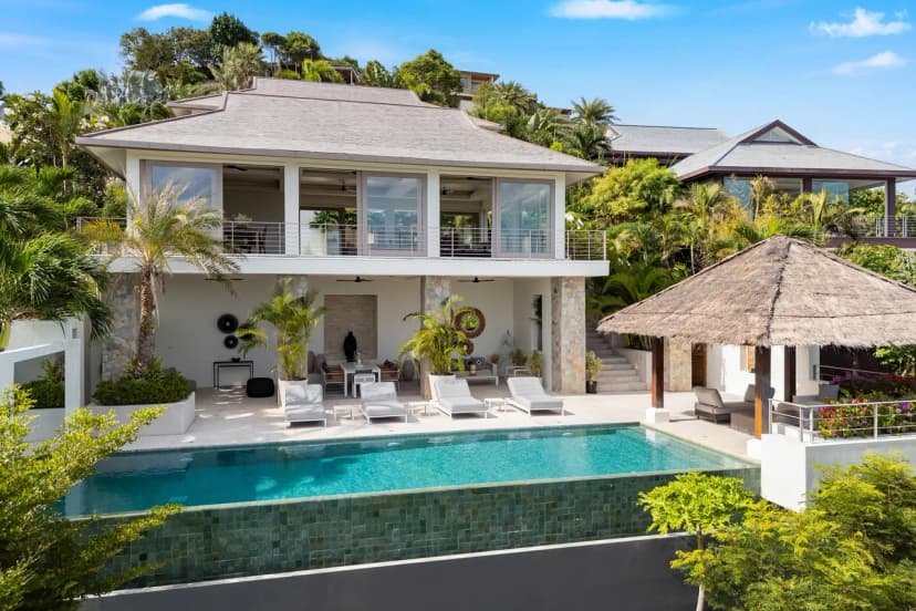 Luxurious Sea View Retreat in North Chaweng
