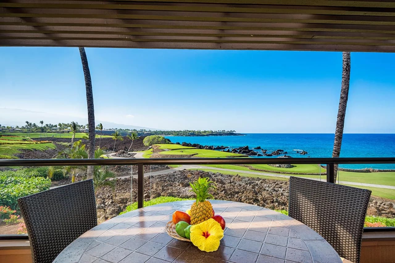 Ocean and Sunset View Two Bedroom in Puako Hawaii photo 2