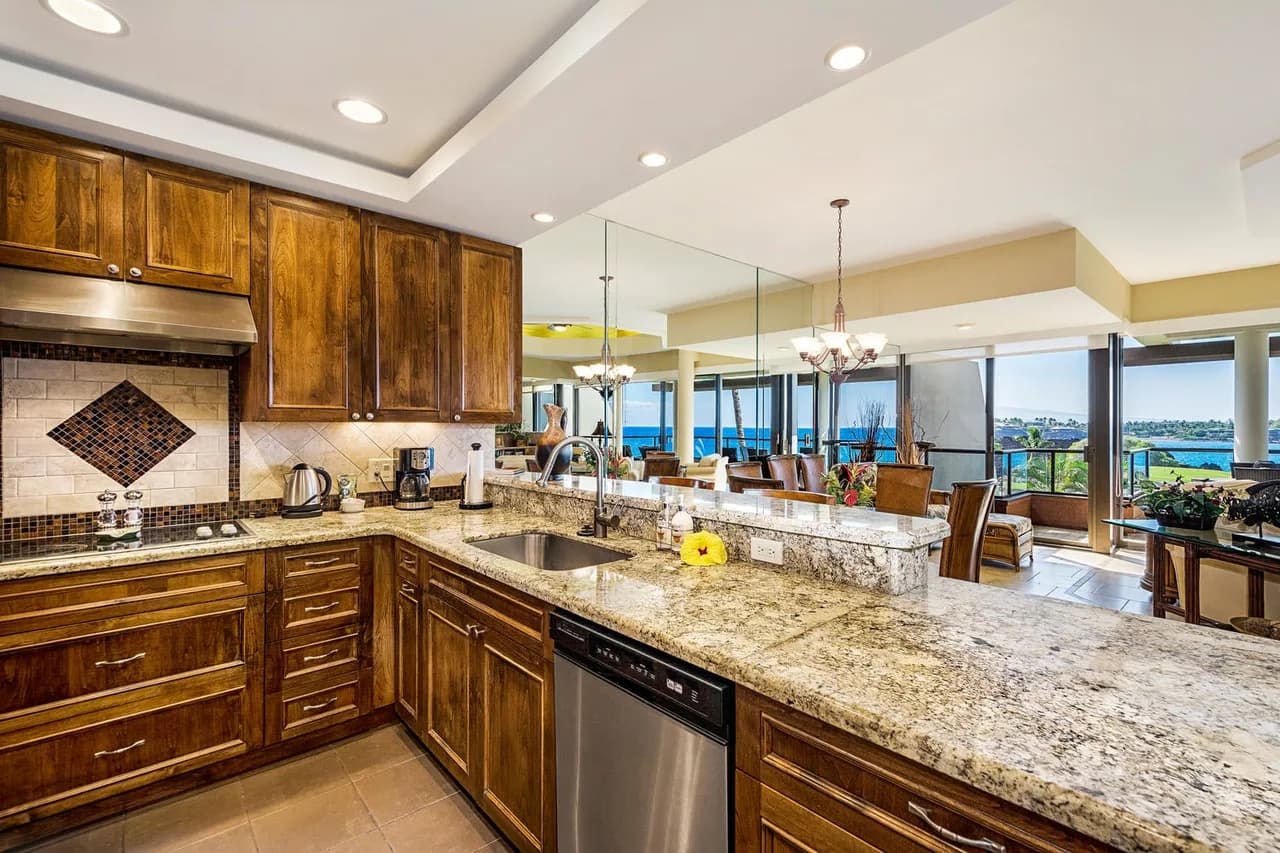 Ocean and Sunset View Two Bedroom in Puako Hawaii photo 4