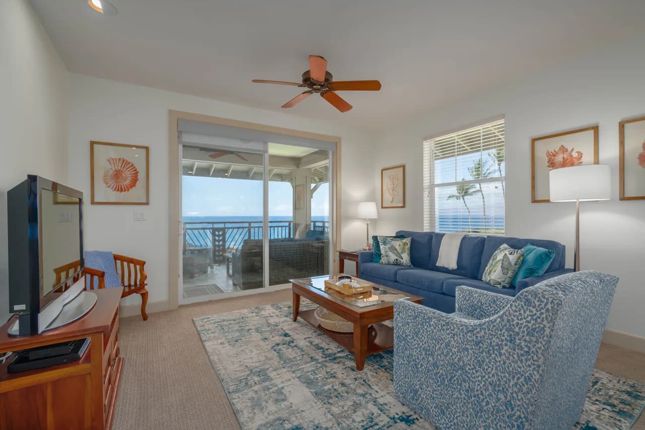 Oceanfront Two Bedroom Condo in Puako Hawaii photo 5