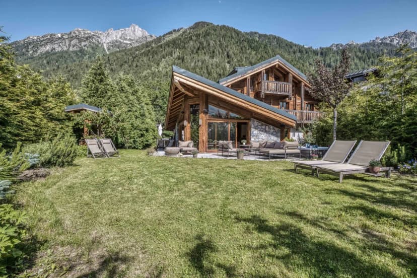 Terrace Chalet in Chamonix