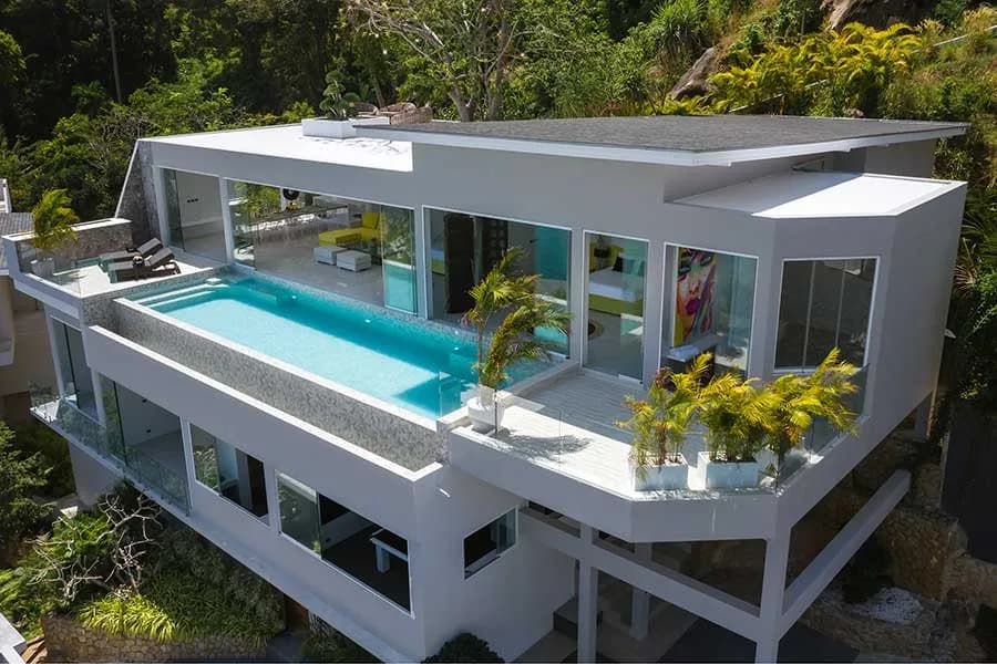 Sea View Four Bedroom Villa in Chaweng Noi photo 2