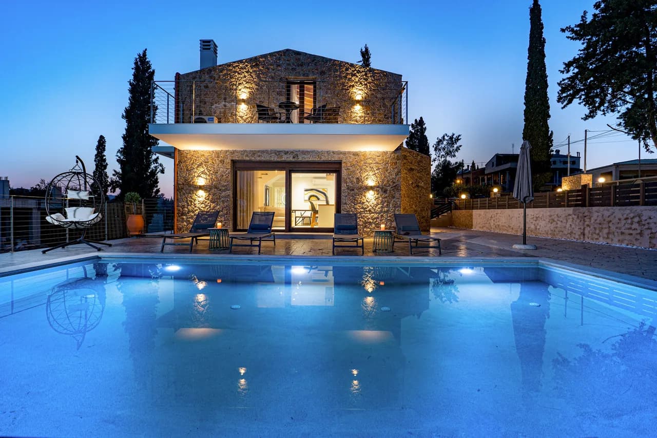 Terrace Three Bedroom Villa in Ionian Islands