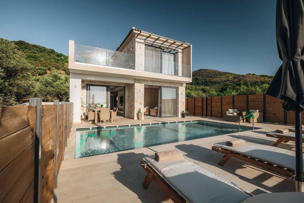 Private Pool Two Bedroom Villa in Zakynthos photo 2