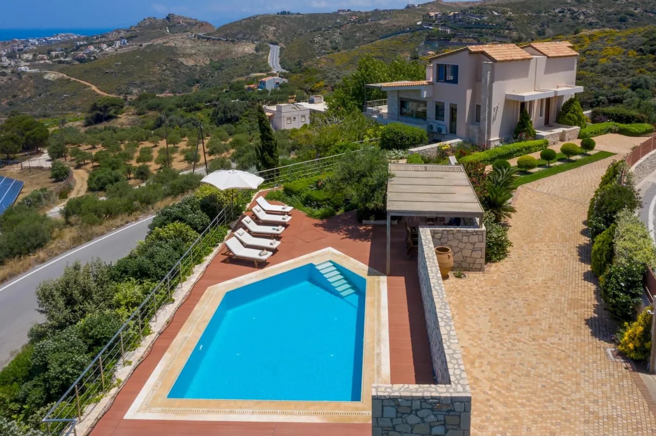 Private Pool Villa in Malevizi, Crete photo 2