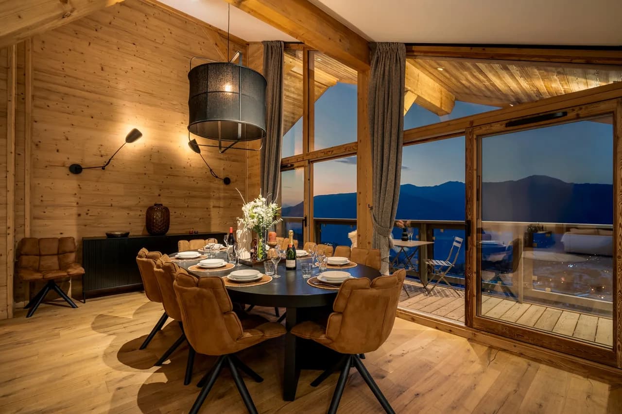 Mountain View Penthouse in Courchevel