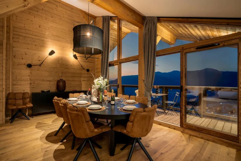 Mountain View Penthouse in Courchevel