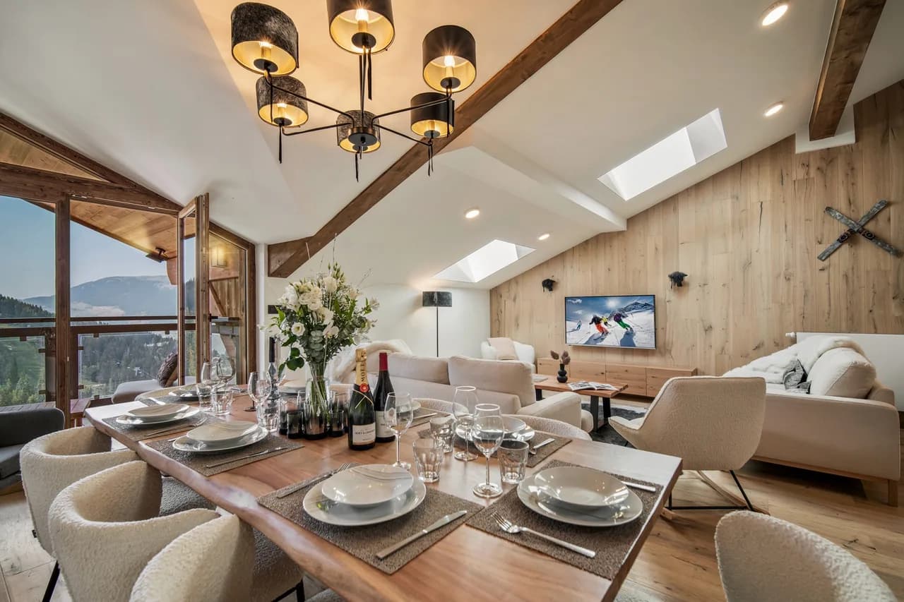 Chalet with Private Sauna in Courchevel