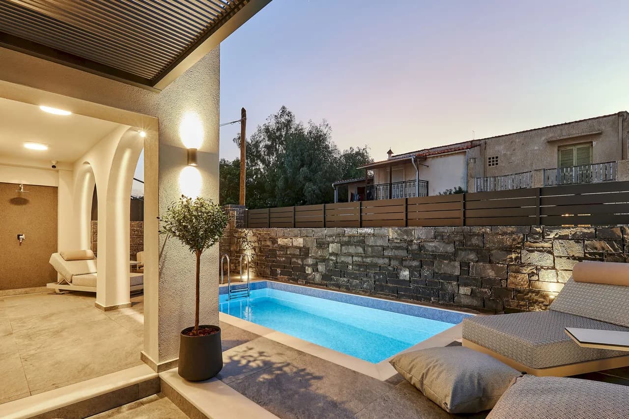 Heated Pool Villa in Amoudara, Crete, Greece photo 3