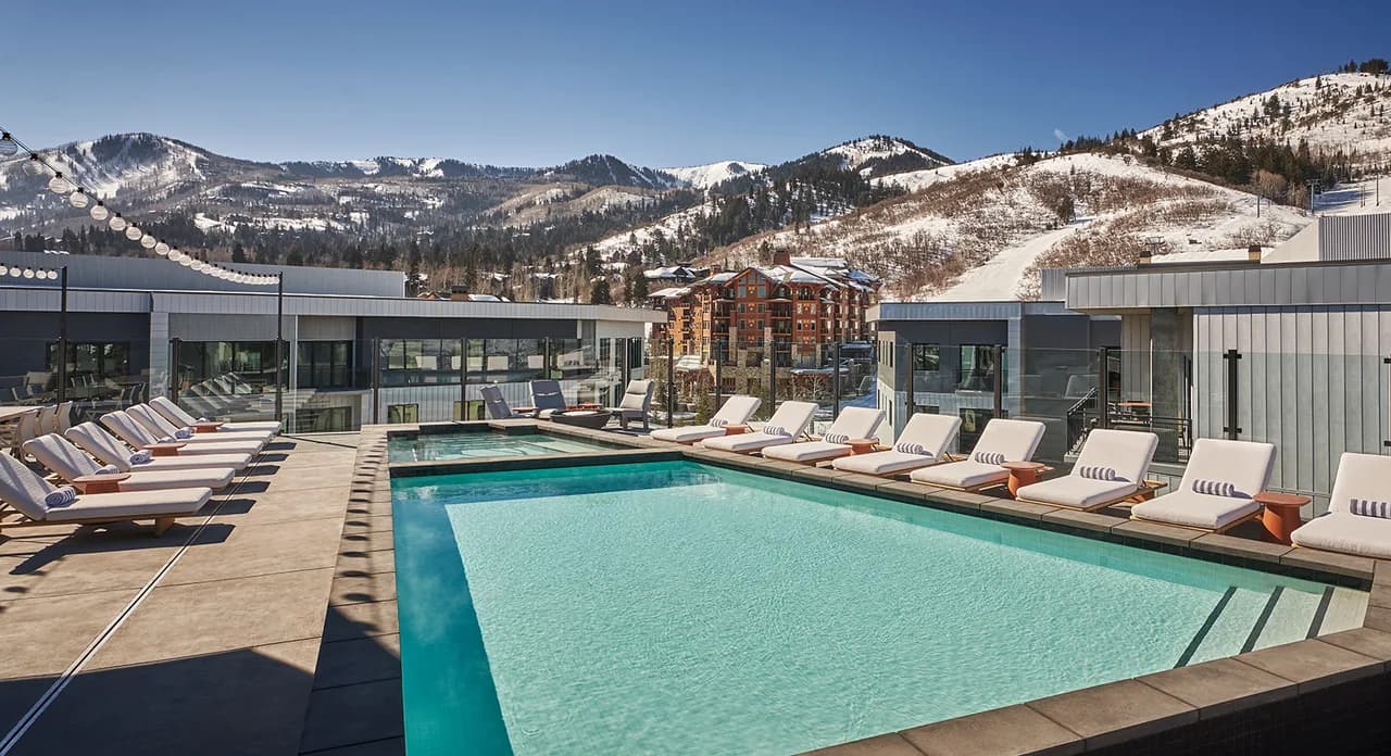 Rooftop Pool Two Bedroom Condo in Park City Utah photo 2