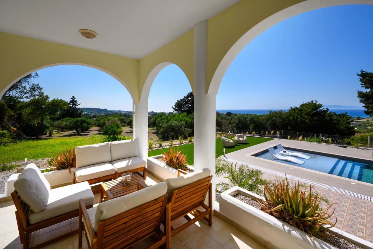Sunset View Villa in Paradeisi, Rhodes, Greece photo 3