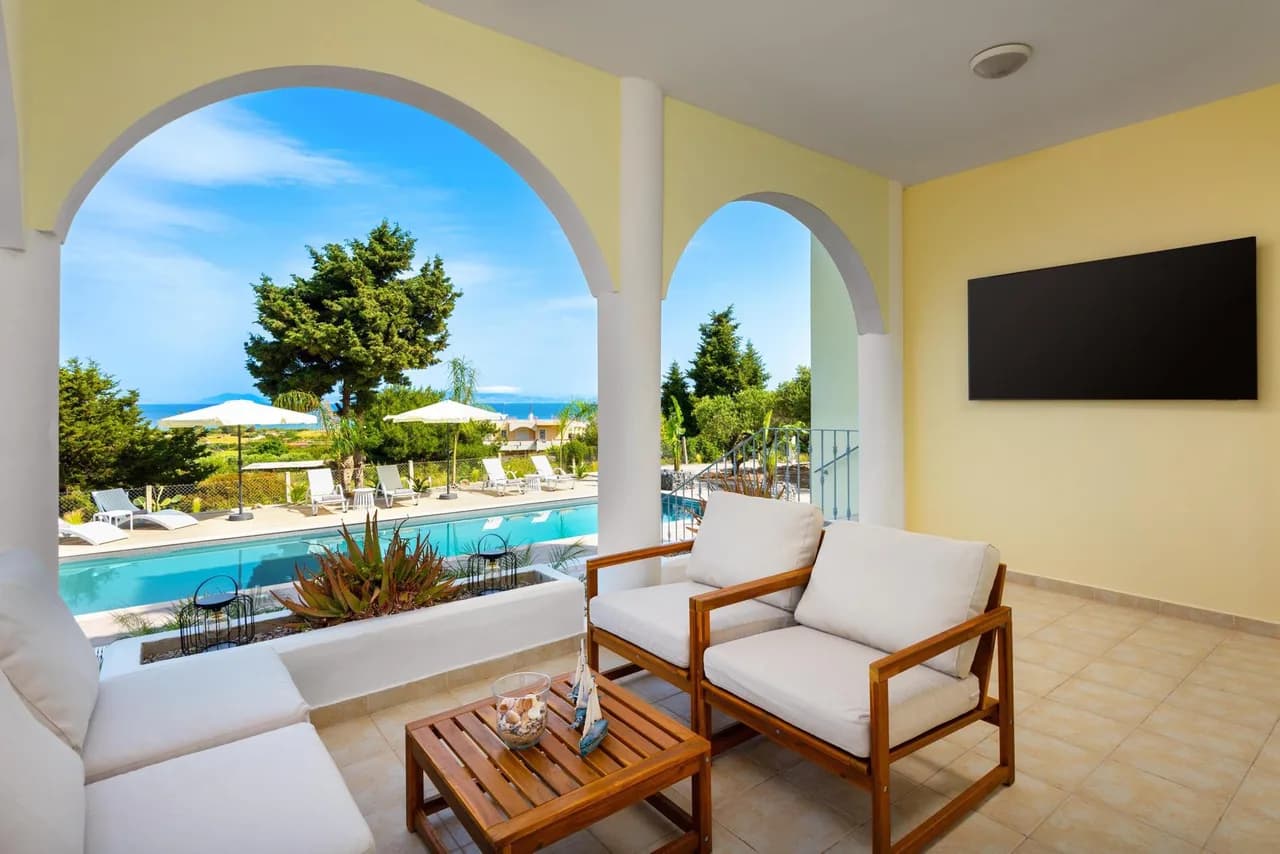 Sunset View Villa in Paradeisi, Rhodes, Greece photo 4