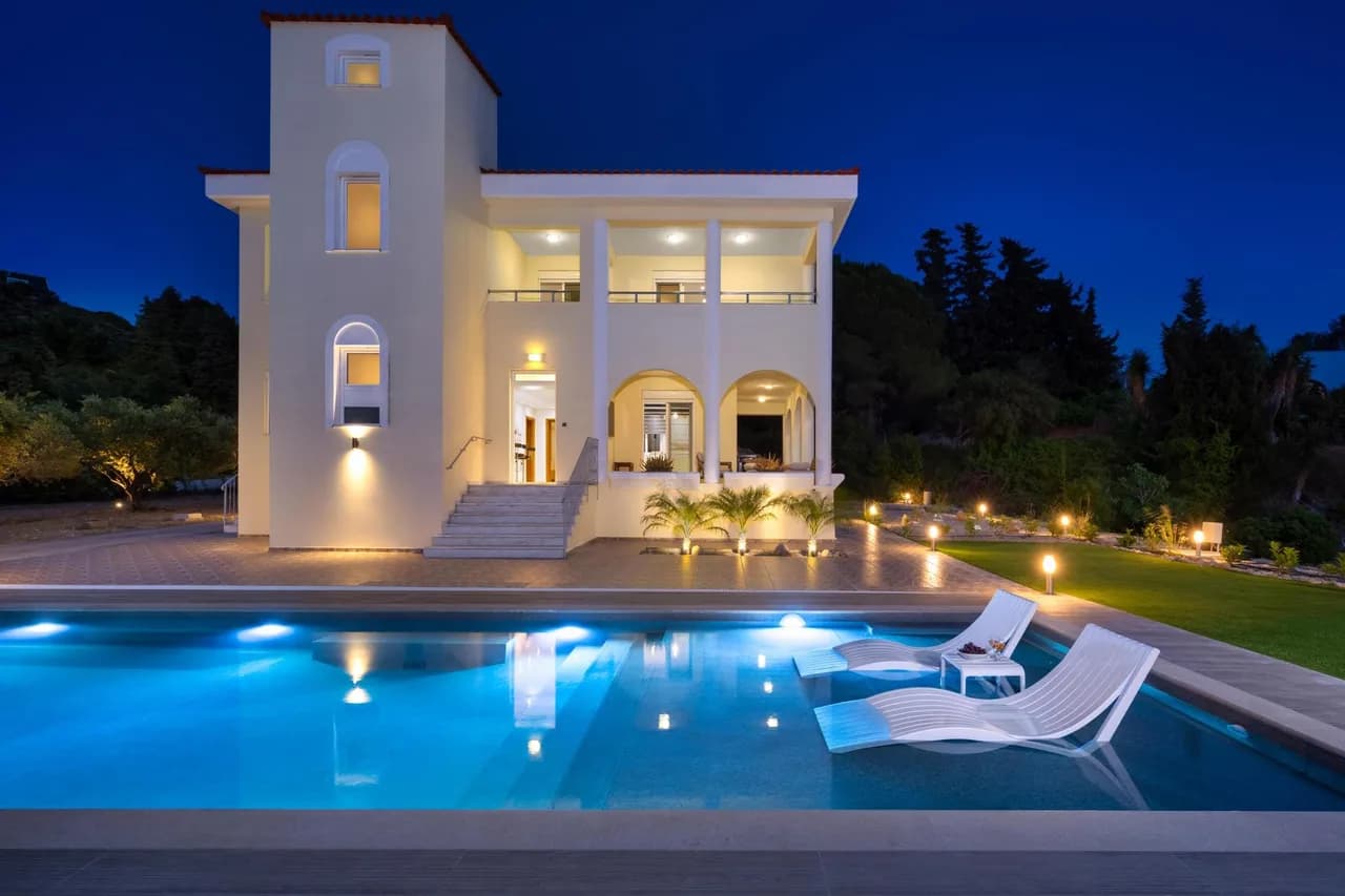 Sunset View Villa in Paradeisi, Rhodes, Greece photo 5