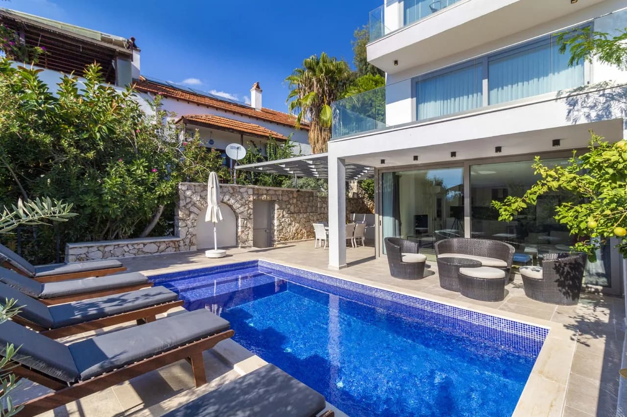 Balcony View Villa in Kalkan