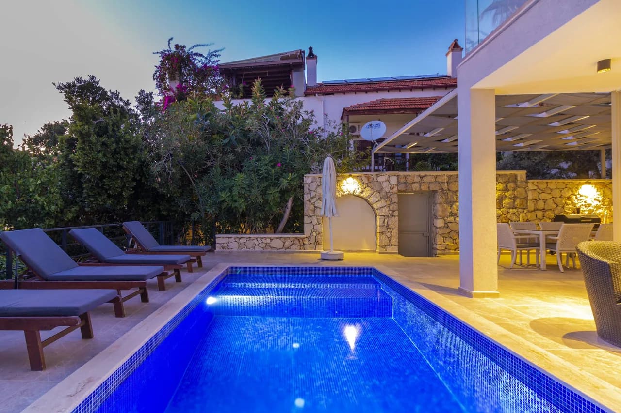 Balcony View Villa in Kalkan photo 2