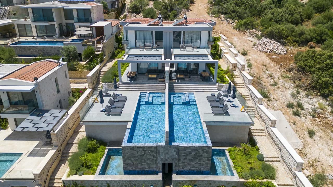 Two Bedroom Villa with Kitchen in Kalkan