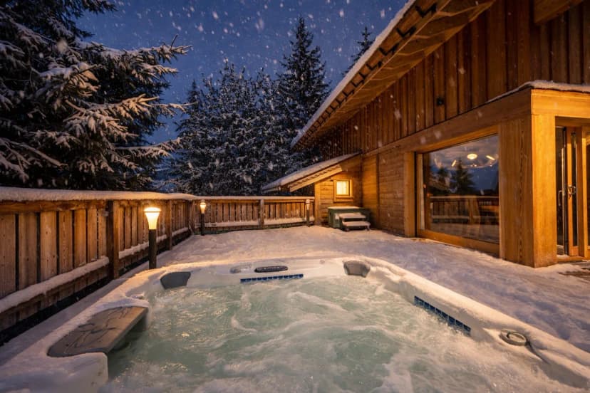 Chalet with Terrace in French Alps Ski Resorts