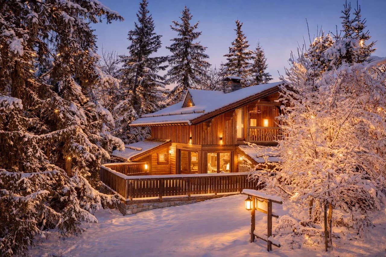 Jacuzzi Six Bedroom Chalet in Courchevel photo 4