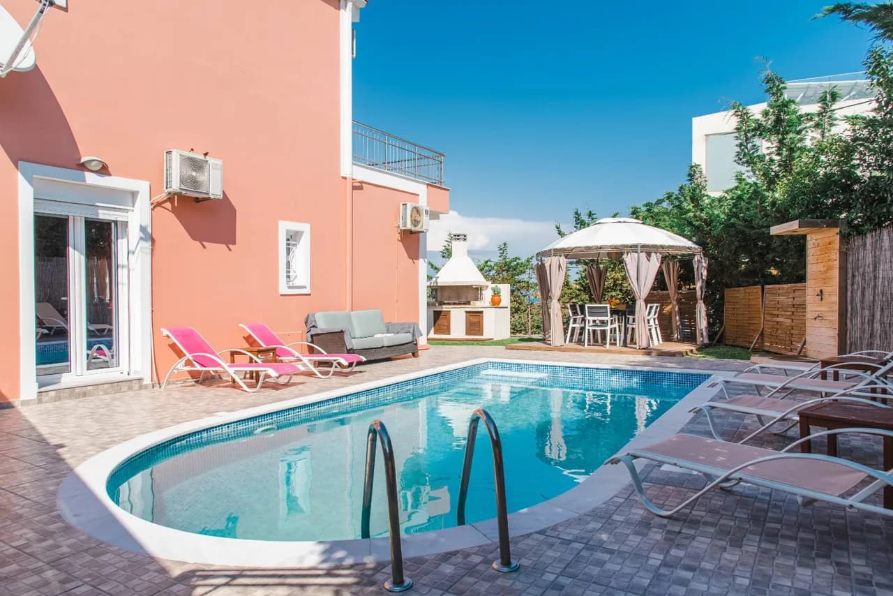 Outdoor Pool Villa in Lithakia, Zakynthos, Greece