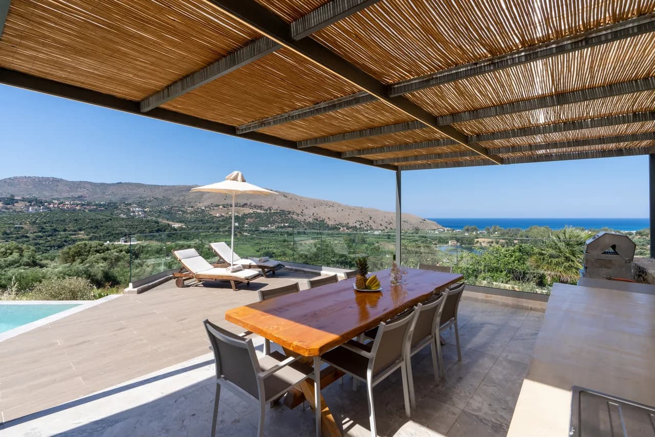 Outdoor Pool Villa in Georgioupoli Crete photo 4