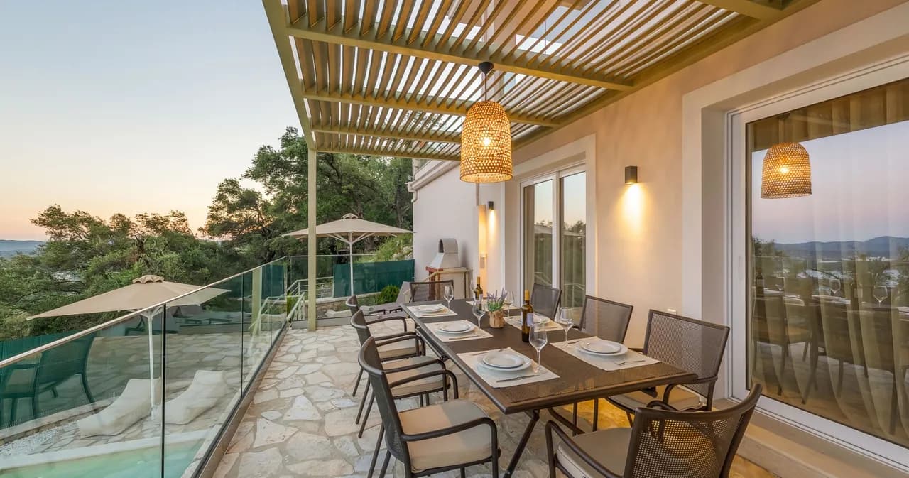 Seaview Three Bedroom Villa in Spartilas, Corfu photo 5