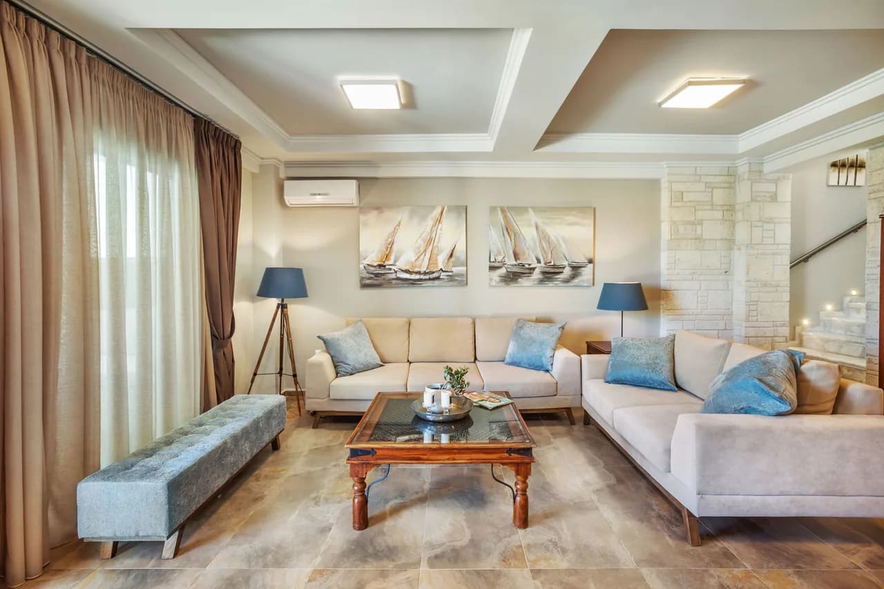 Mountain And Sea View Villa in Chaniotis photo 4