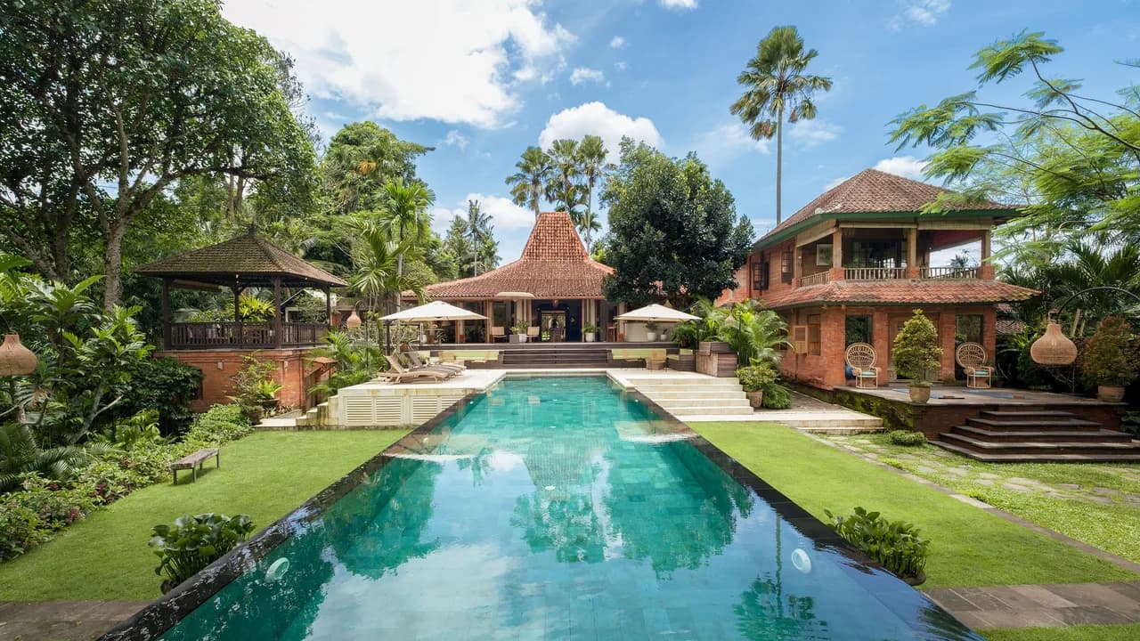 Terrace Four Bedroom Villa in Ubud Bali
