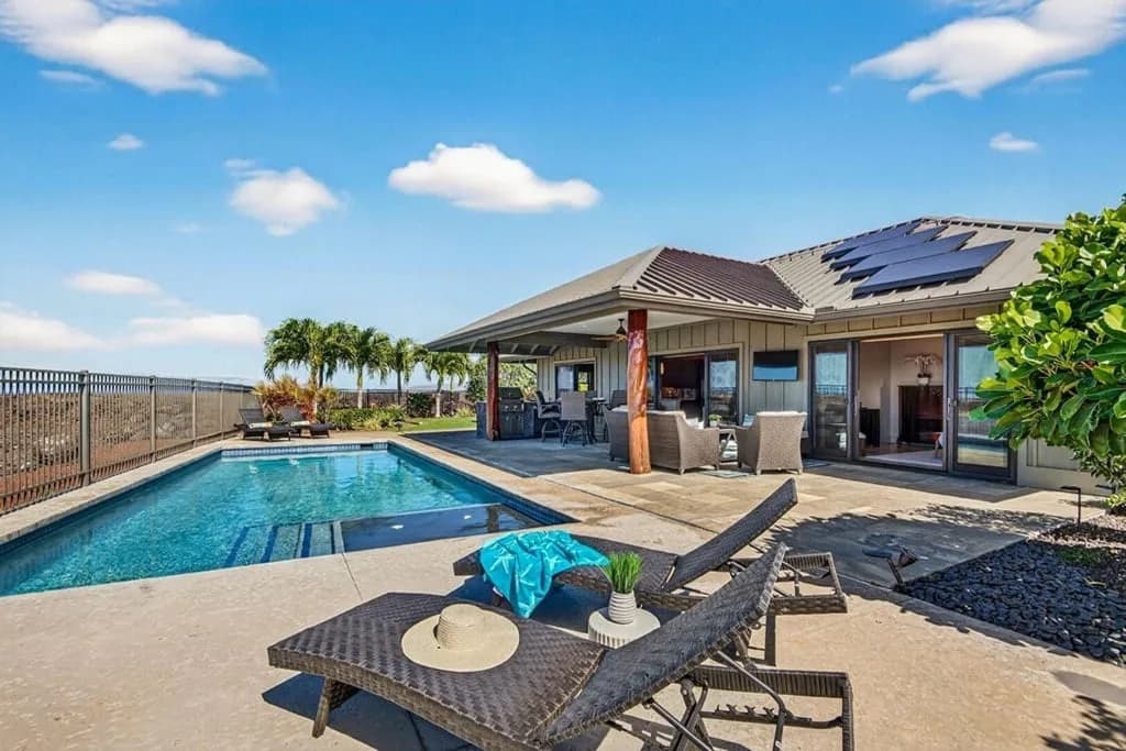 Private Pool Three Bedroom Home in Puako Hawaii photo 4