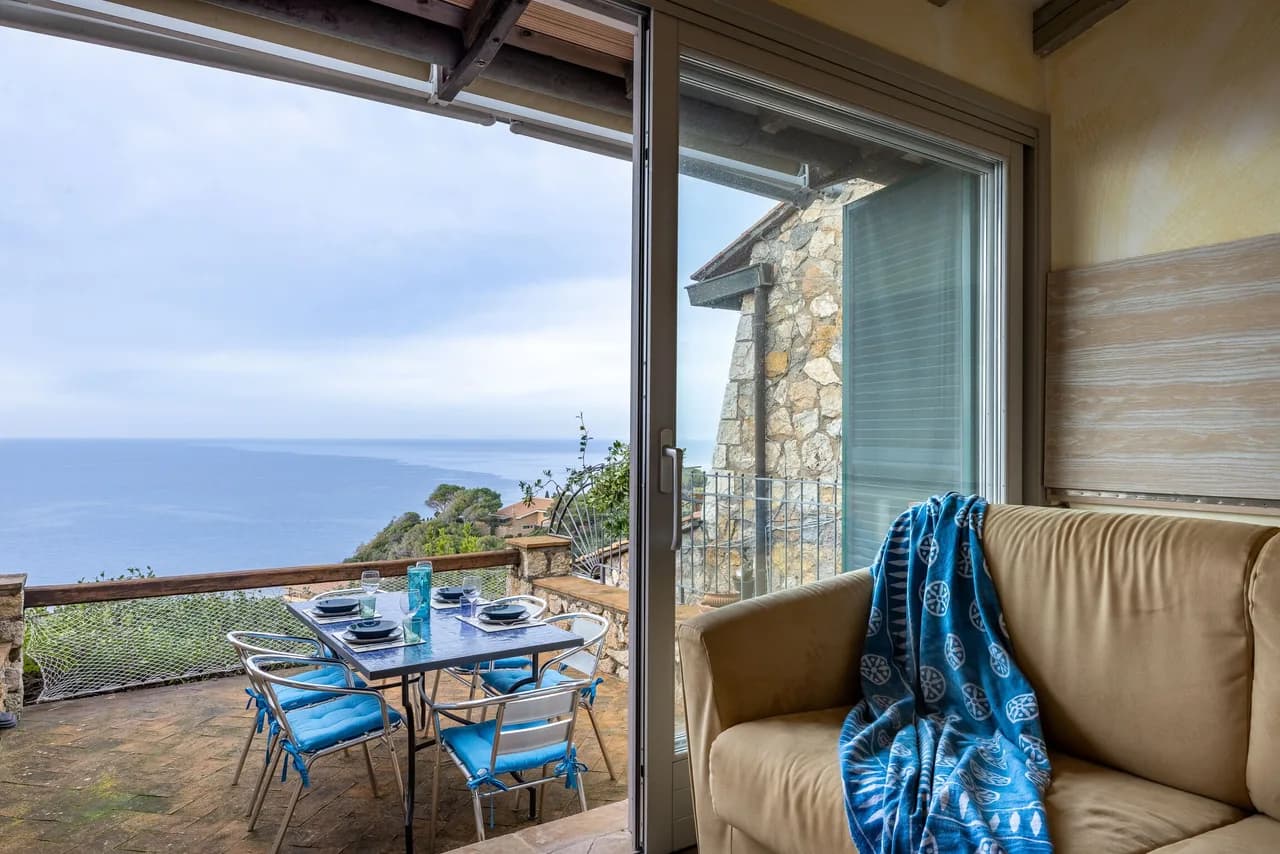 Terrace View Apartment in Cala Piccola, Argentario
