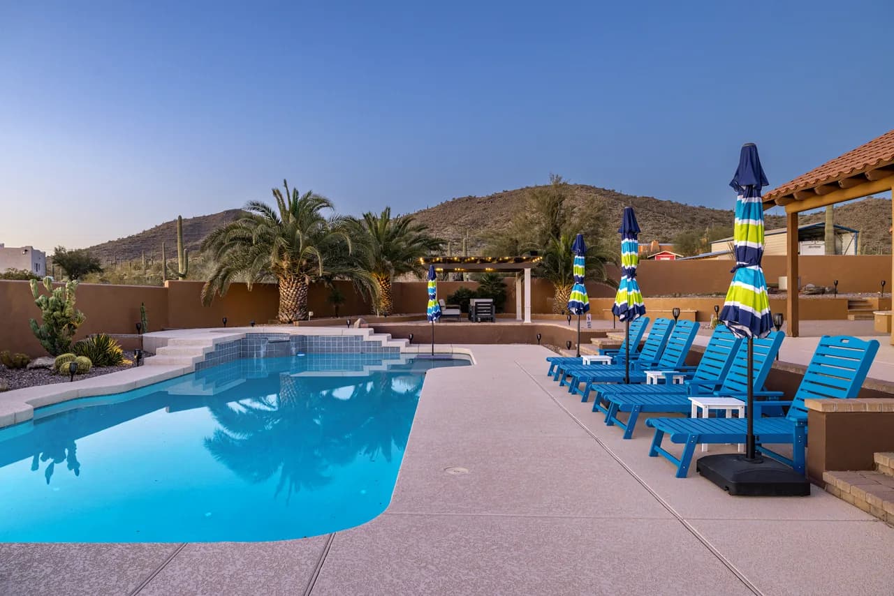 Heated Pool Desert Retreat in Maricopa County