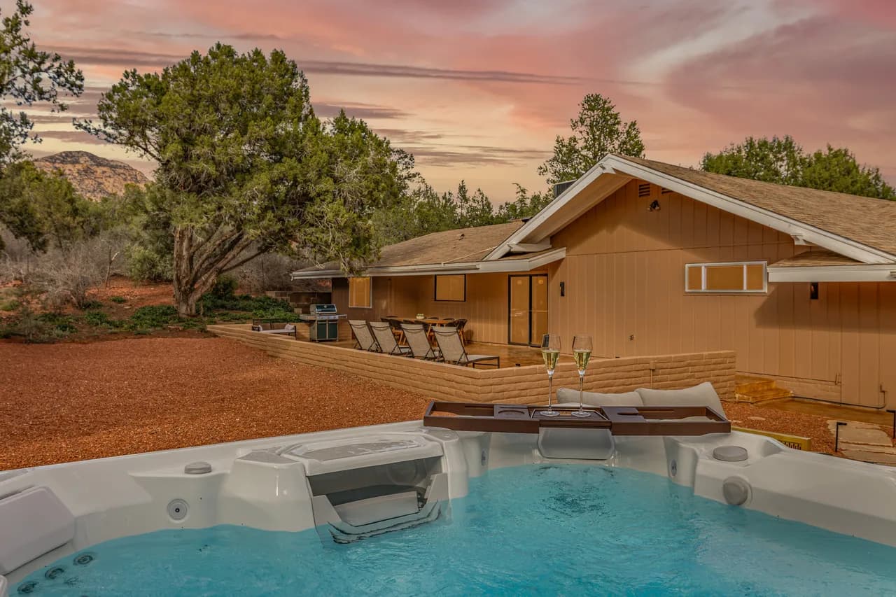 Secluded Four Bedroom Retreat in Sedona