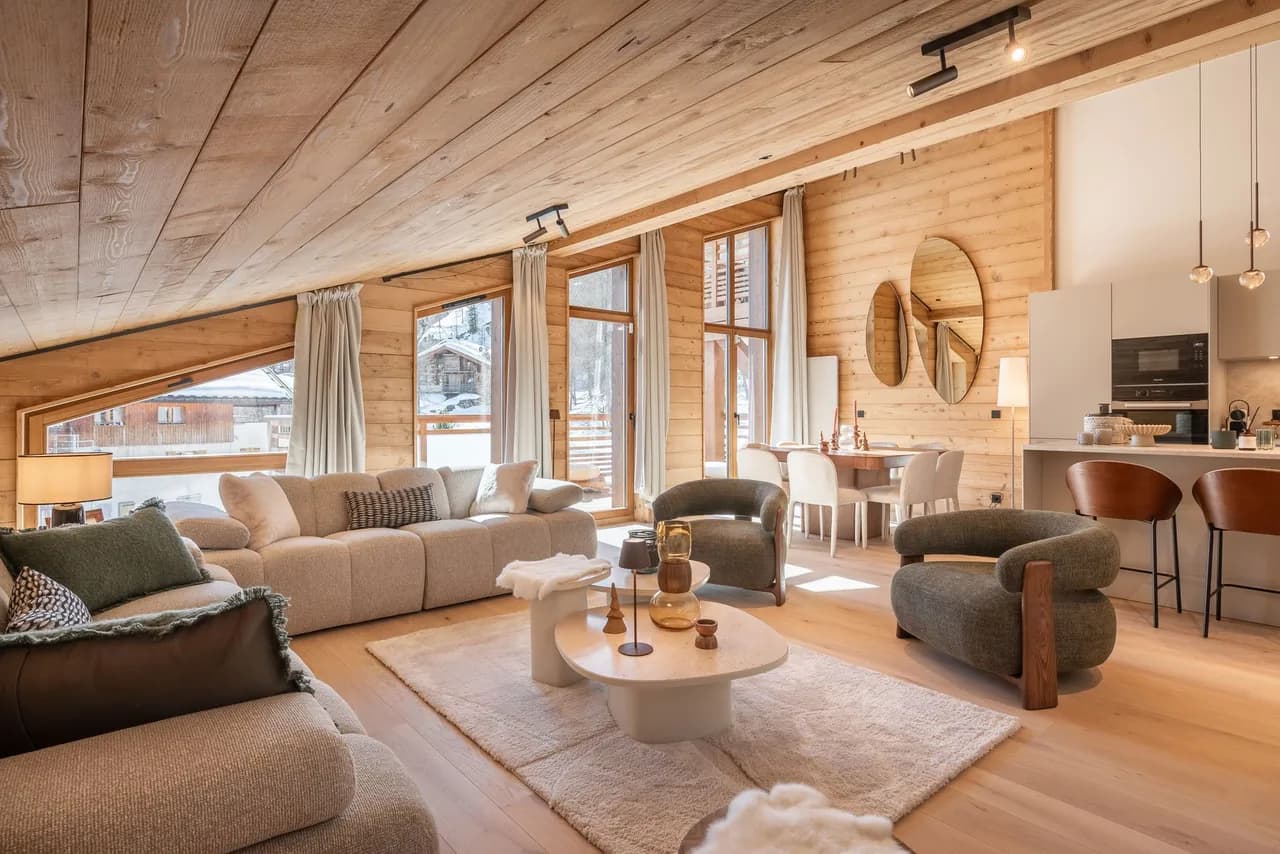 Mountain View Four Bedroom Villa in Val d'Isère photo 2