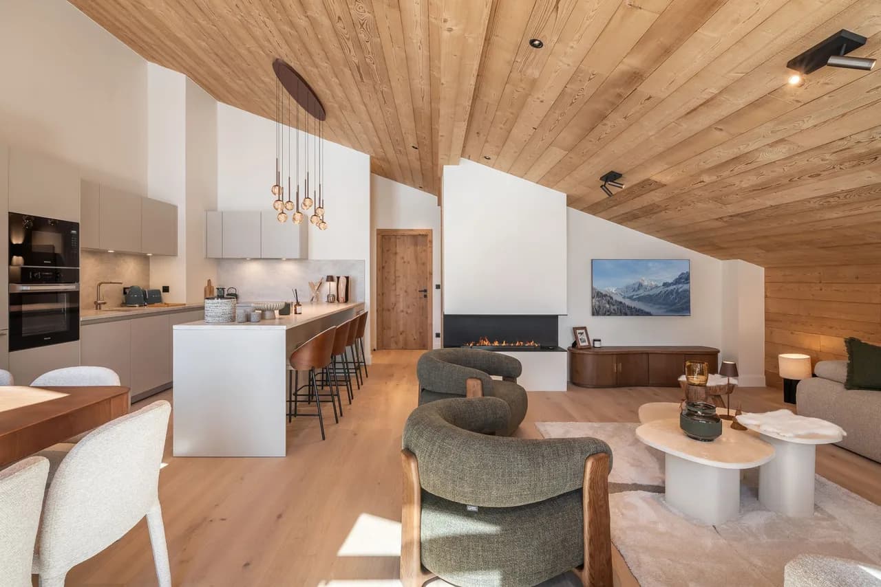 Mountain View Four Bedroom Villa in Val d'Isère photo 4