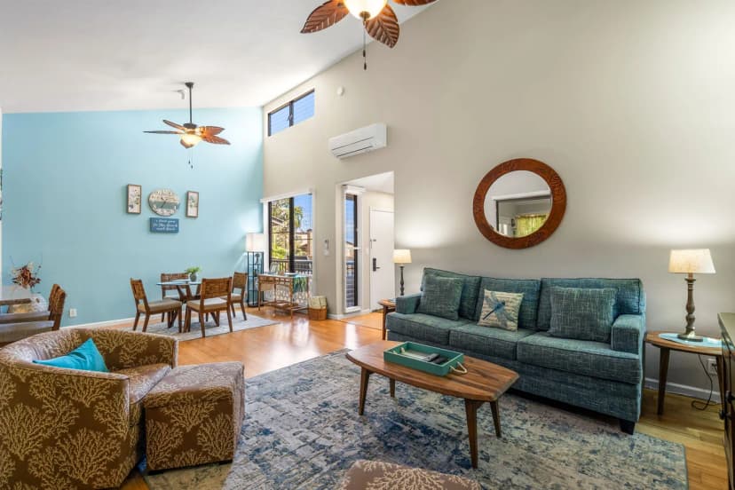 Wailea Ekahi 52D - Wailea 1BR Condo, Garden Lanai, AC, Island Luxury Beach Condo