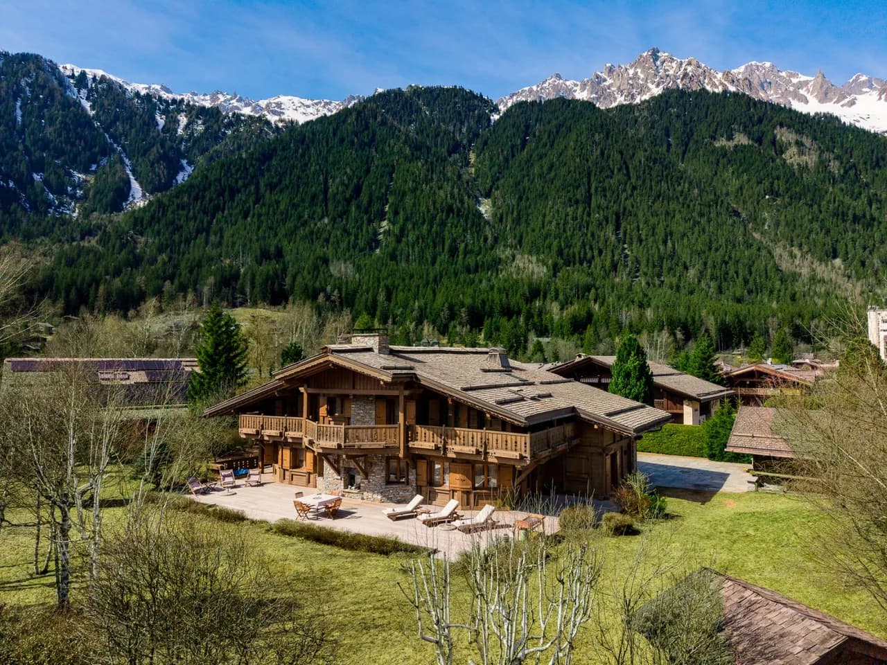 Terrace Chalet in Chamonix-Mont-Blanc
