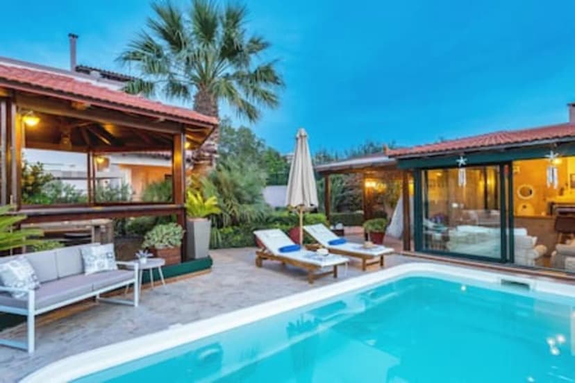 Villa Stachy & Elia with Heated Pool, by Estia