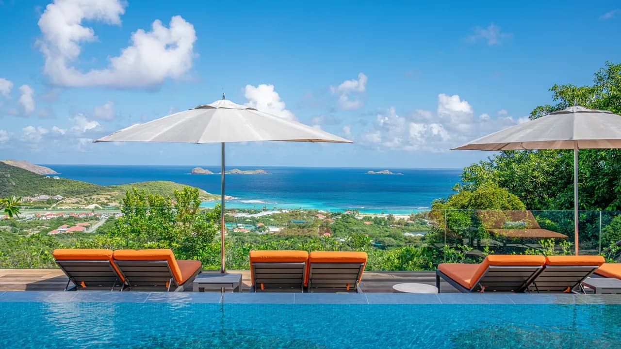 Panoramic View Villa in Lurin, St. Barthélemy