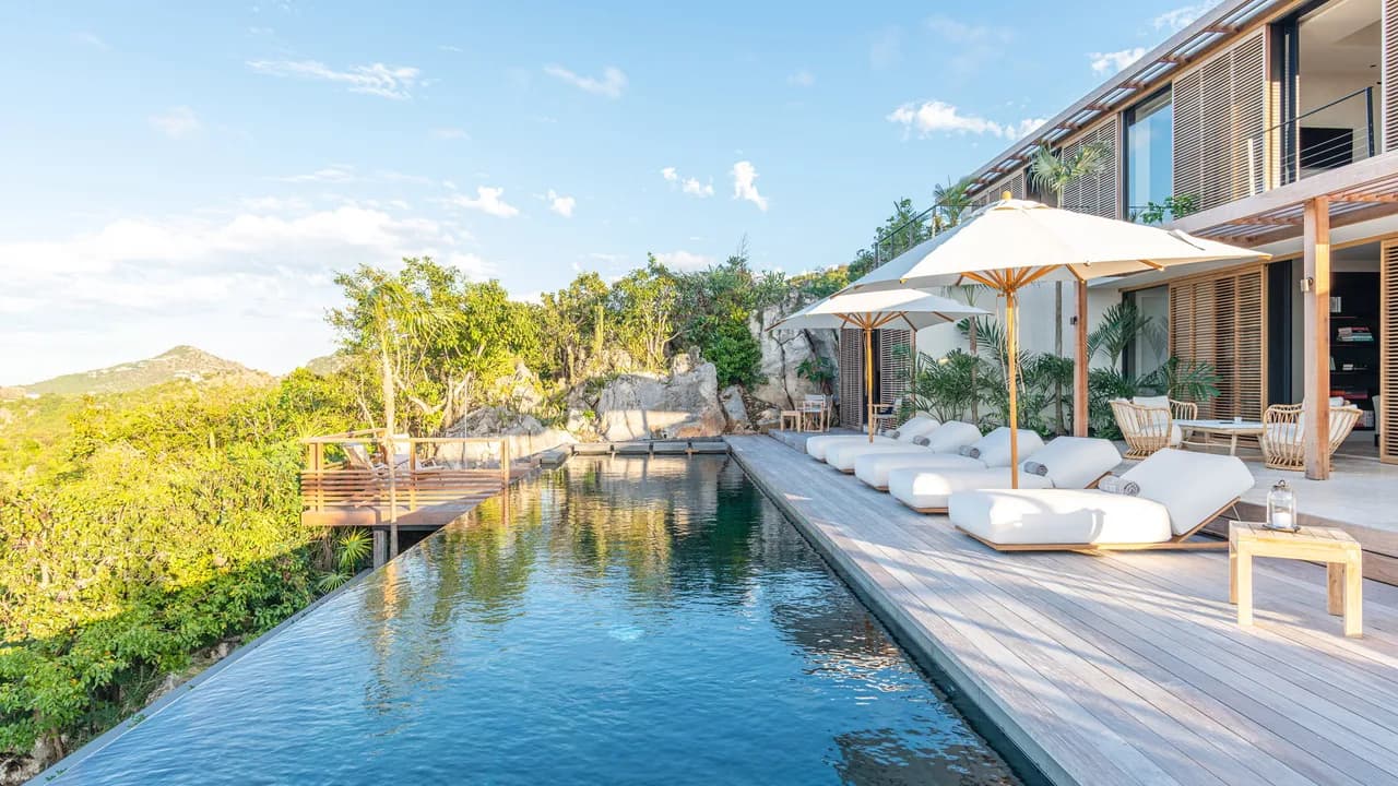 Heated Pool Villa in Lurin, St Barthelemy photo 2