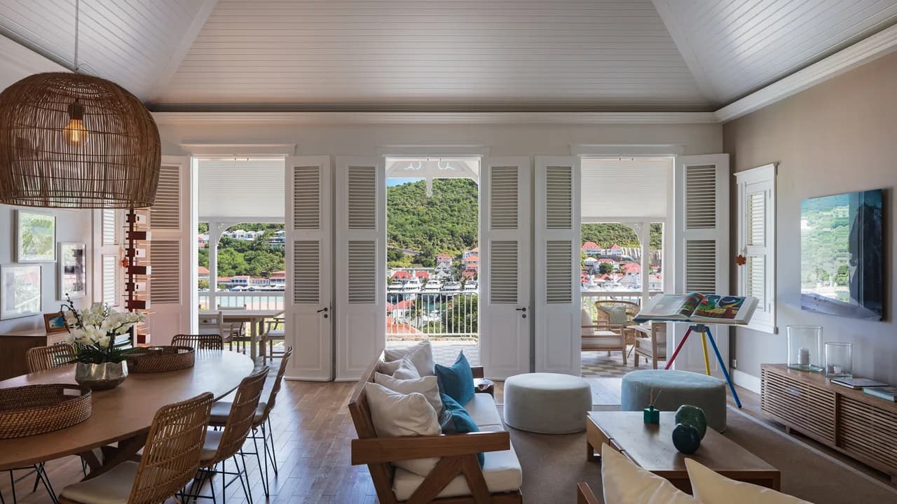 Heated Pool Villa with Gustavia Views in St. Barthelemy photo 3